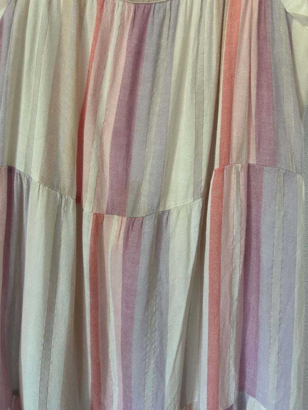 Rails Amaya Tiered Midi Dress in Juliette Stripe - Picture 4 of 9